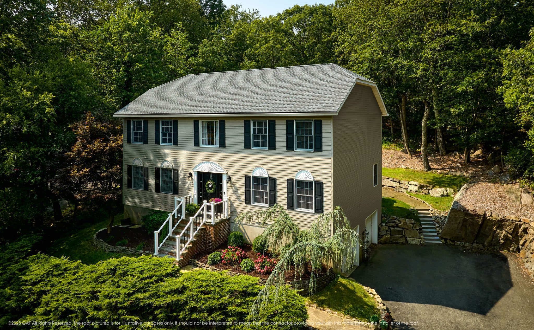 GAF Timberline HDZ Pewter Gray architectural shingle roof