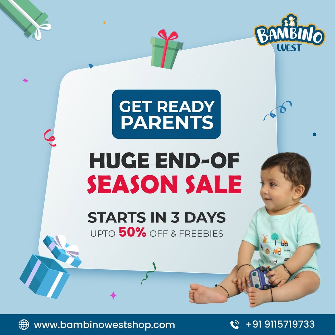 Get Ready, Parents! PURE SAVINGS, PURE COMFORT🎉 Huge End-of-Season Sale Starts in 3 Days! Up to