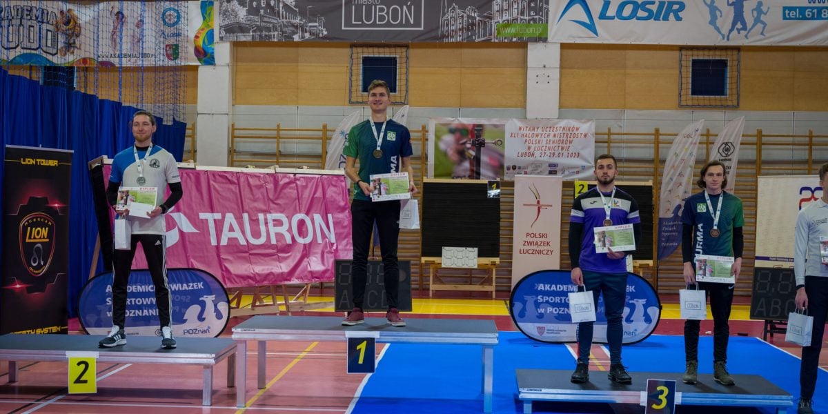 Podium Mężczyzn łuk klasyczny