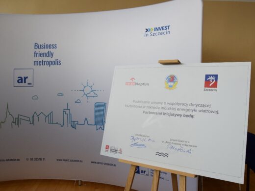 W Szczecinie będą kształcić pracowników terminala instalacyjnego morskich farm wiatrowych