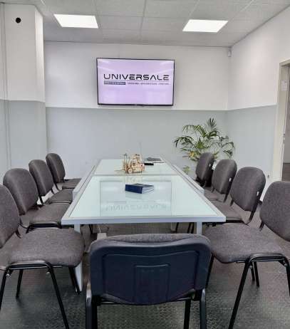 Schulungsraum für Arbeitssicherheit Unterweisungen bei Universale in Moers