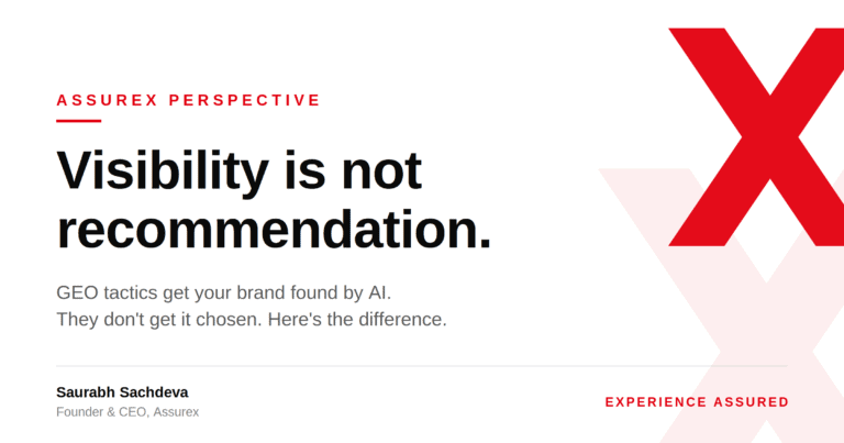 Visibility Is Not Recommendation: Why GEO Wins the Battle and Loses the War