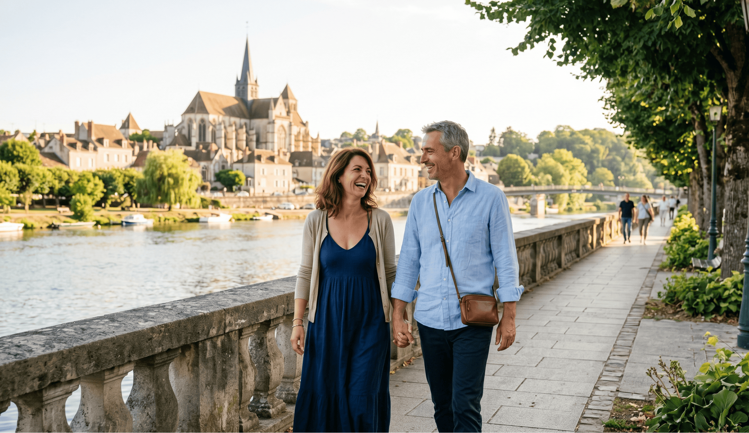 Montereau-Fault-Yonne, au confluent de la Seine et de l'Yonne