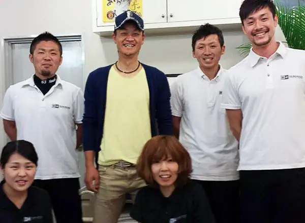 お客様との記念写真