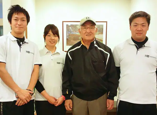 お客様との記念写真