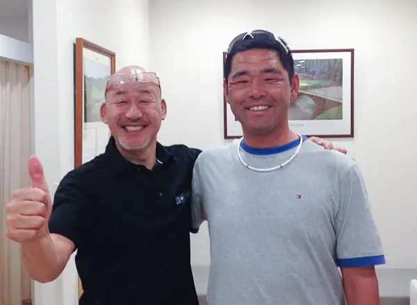 お客様との記念写真