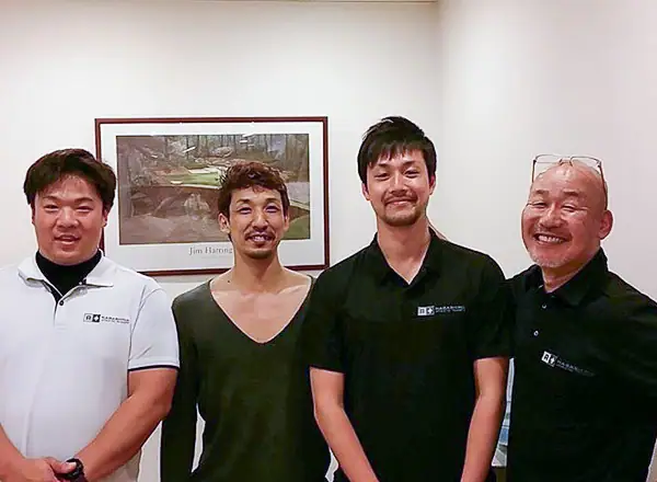 お客様との記念写真