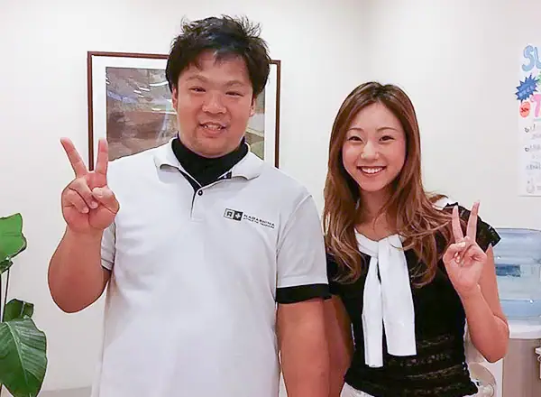 お客様との記念写真
