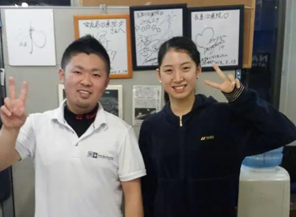 お客様との記念写真