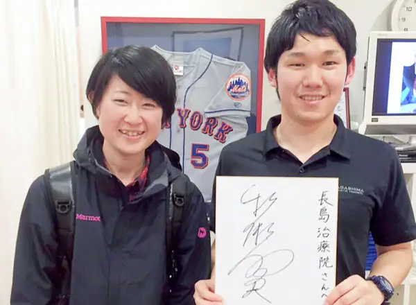 お客様との記念写真