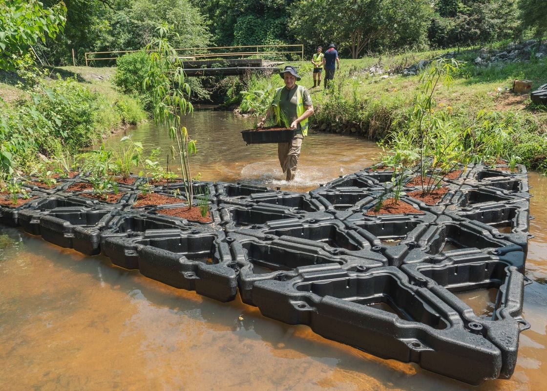 Floating Treatment Wetlands - Chattahoochee Riverkeeper 3