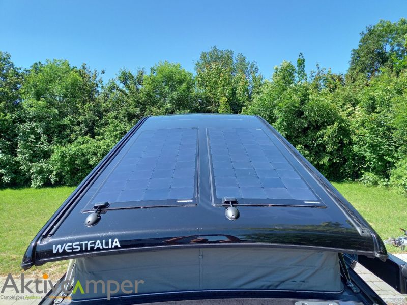 Solar Marco Polo 2 x 150W 195W Kabeldurchführung