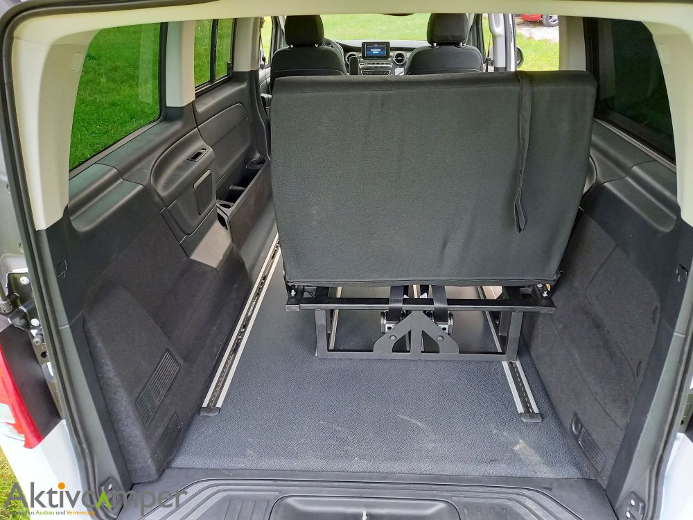 Ausbau Aktiv 3 Camper Mercedes Vito V-Klasse Viano für 4 Personen nur Sitzbank hiho