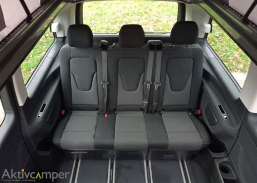 Komfortliege Schlafbank Mercedes Vito V-Klasse Camper Bett Schubladen Stauraum Sitz
