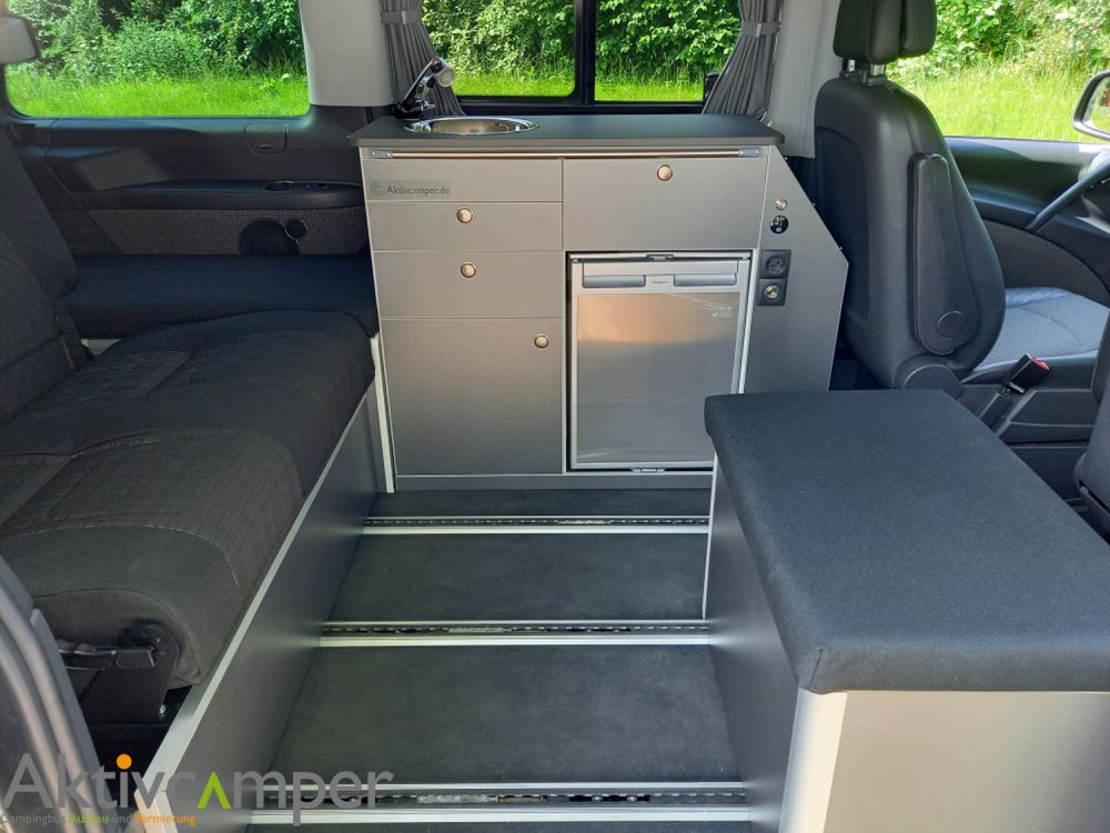 Aktiv 3 Camper Ausbau Viano kompakt Schlafbank Sitzbank