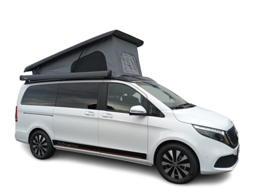 EQV Camper Ausbau auf Elektro Camper komplett elektrisch reisen mit E-Camper Solar Induktion alles Strom