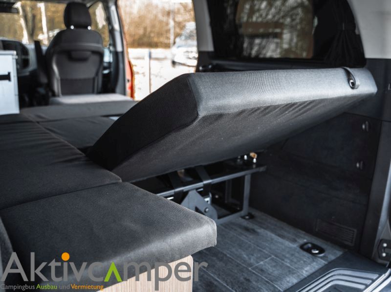 Ausbau Aktiv 3 Camper Mercedes Vito V-Klasse Viano für 4 Personen Bettverlängerung Winkel
