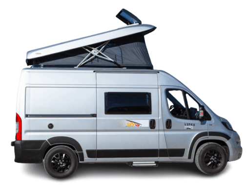 Skyup Aufstelldach Fiat Ducato nachrüstung Schlafdach beim Wohnmobil außen Titel