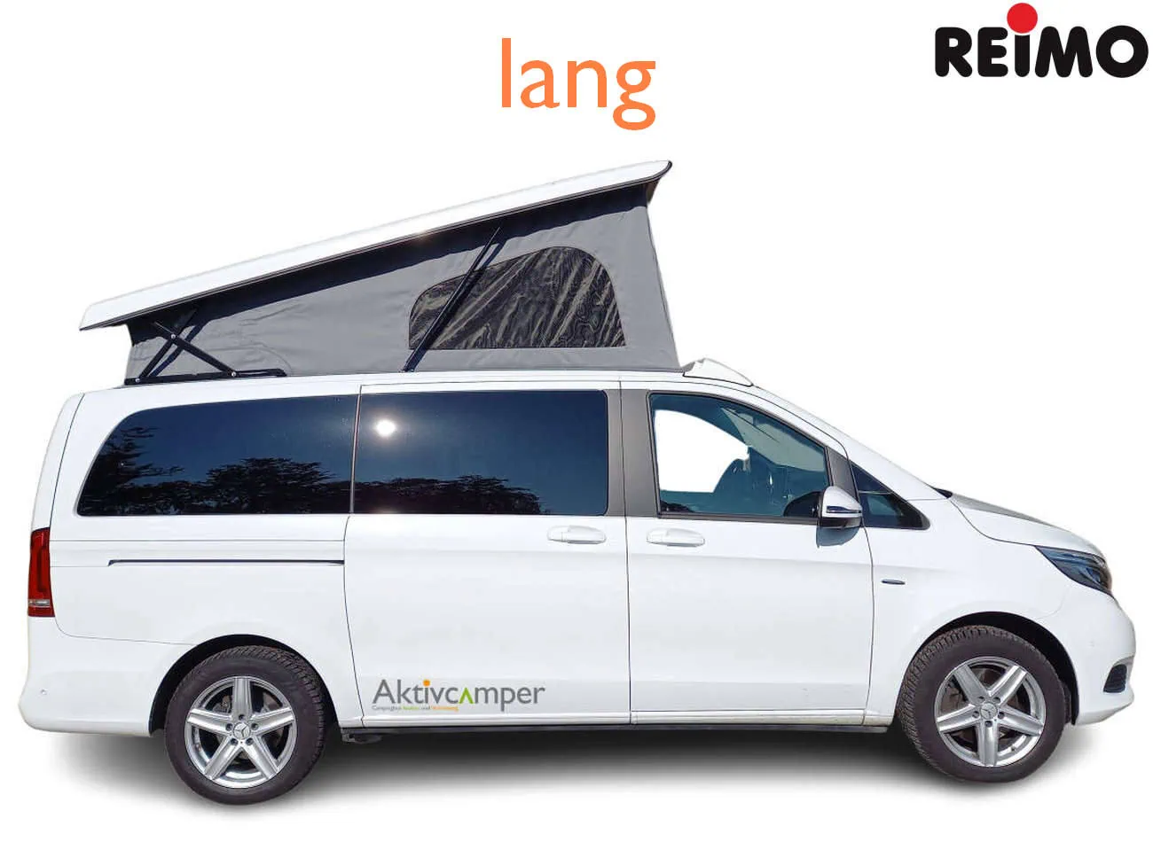 Reimo Easyfit Vito V-Klasse Mercedes Aufstelldach Schlafdach weiß titel
