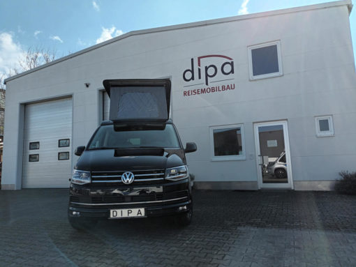 Aufstelldach T5 T6 Reimo Easyfit Multivan VW Schlafdach kurzer Radstand dipa Reisemobil mit Klimahimmel