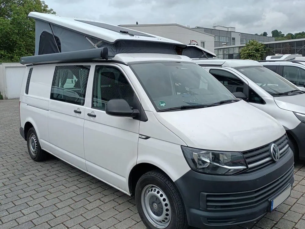 Markise mUltirail Reimo Aufstelldach Montage Thule VW T6 T5 Camper lang hiho