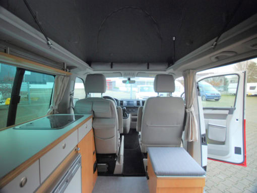 SCA 192 Aufstelldach VW T5 T6 langer Radstand Schlafdach SCA CAmper Merlin innen