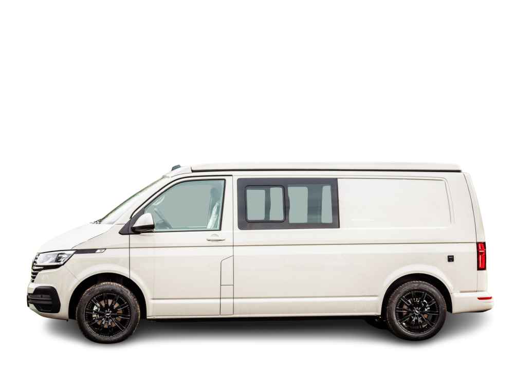 SCA 292 Aufstelldach für T5 und T6 langer Radstand Hubdach mit Bettsystem von SCA Geschlossen