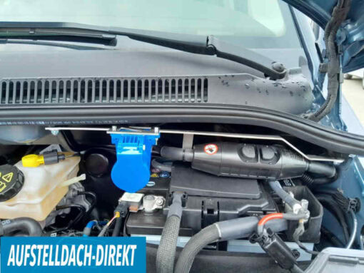 230V Landstrom System Motorraum Einspeißung CEE Stecker Camper Strom