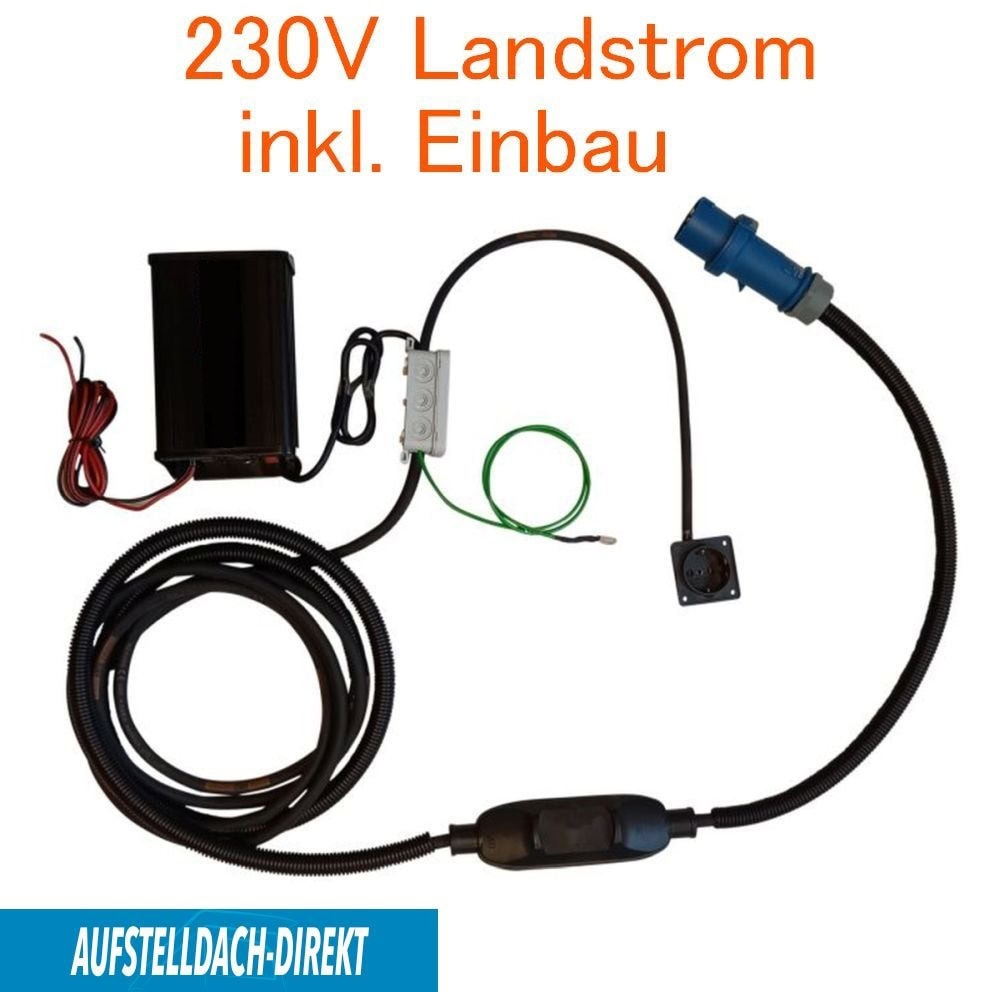 230V Landstrom T5 T6 Camper Bulli