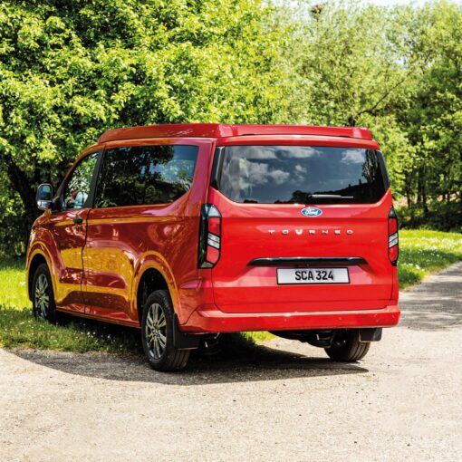 Aufstelldach SCA 324 für Ford Transit Custom und New Transporter von Volkswagen geschlossen