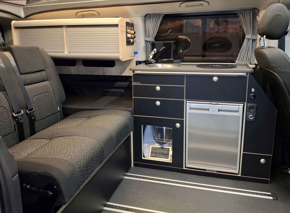 Fensterschrank mit Schiebemodul - Oberschrank verschiebbar – Bild 17