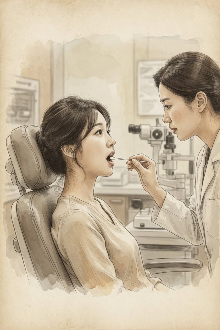 구강 면봉 채취