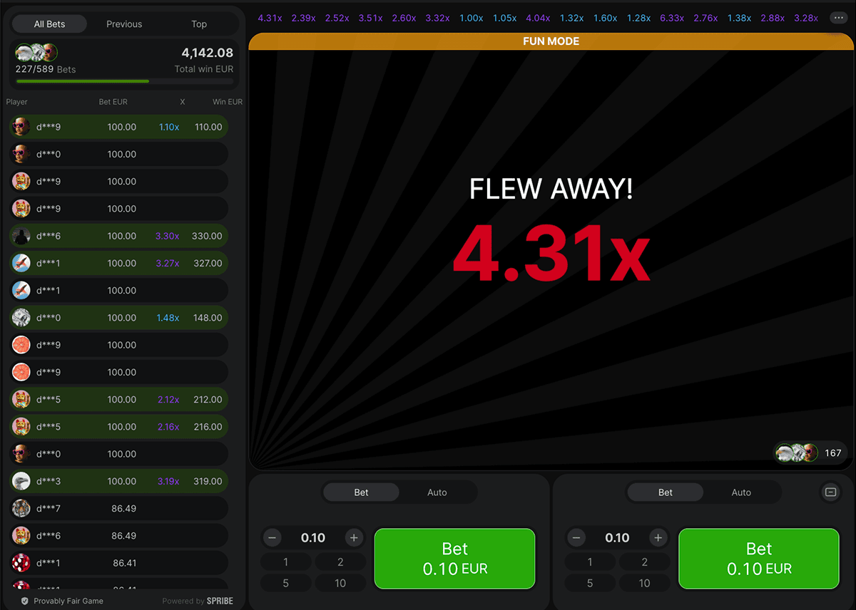 Next Move Predictors for Aviator