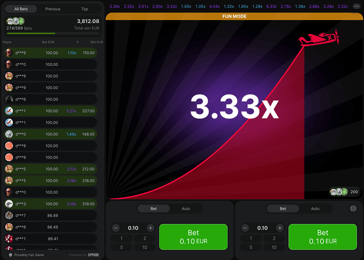 Play Aviator for Real Money