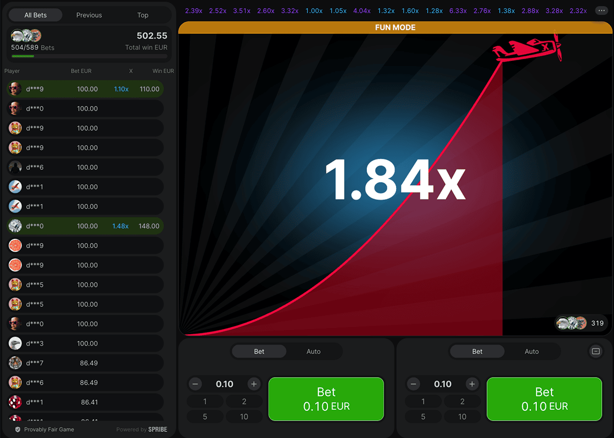 Aviator Winning Streak Predictors