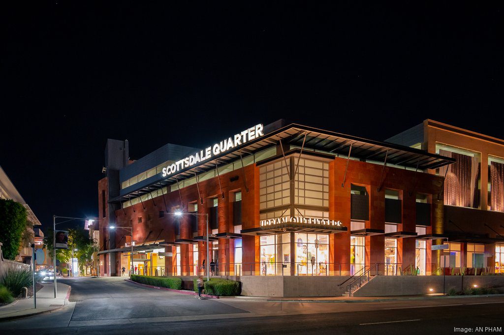 Scottsdale quarter plans 0 million in capital improvements in phoenix arizona az andrea real estate