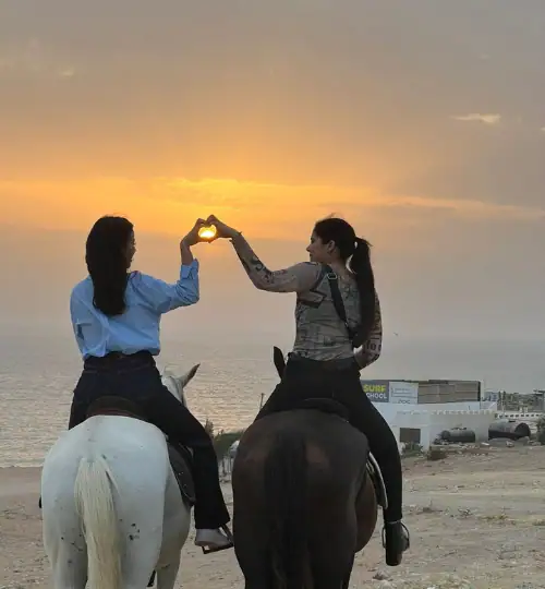 -Hour Sunset Taghazout Horse Riding