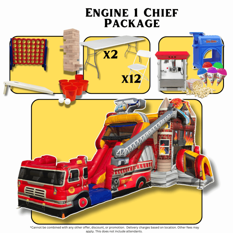 Engine 1 Chief Package — top birthday party rental package Central Kentucky