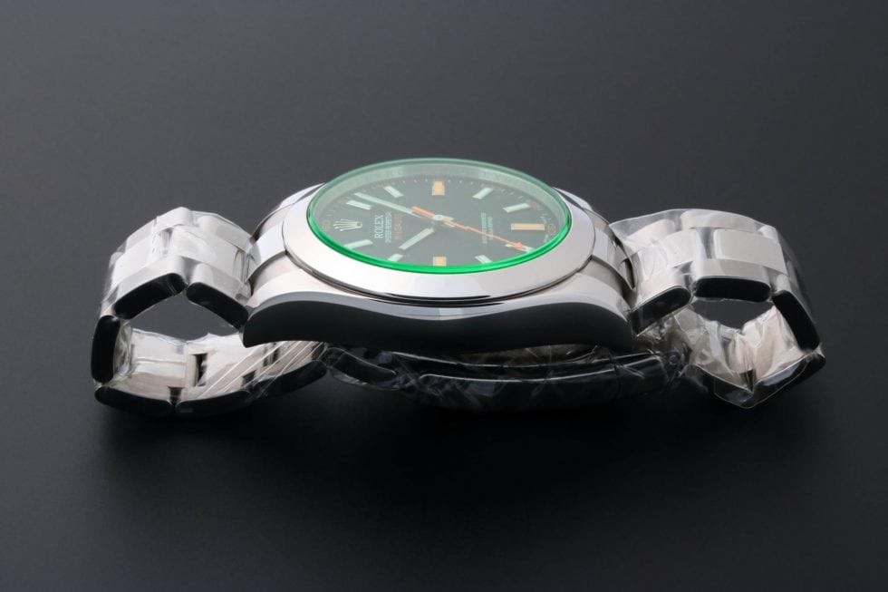 Rolex Milgauss Green Sapphire Watch 116400GV – Baer & Bosch Auctioneers