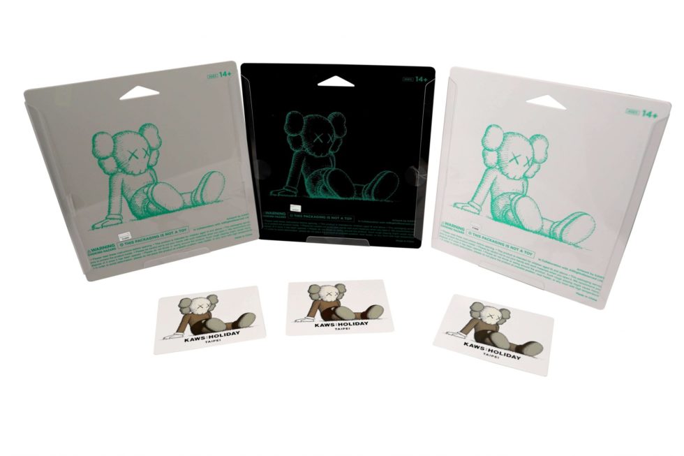 KAWS Holiday Taipei Set Grey Brown Black