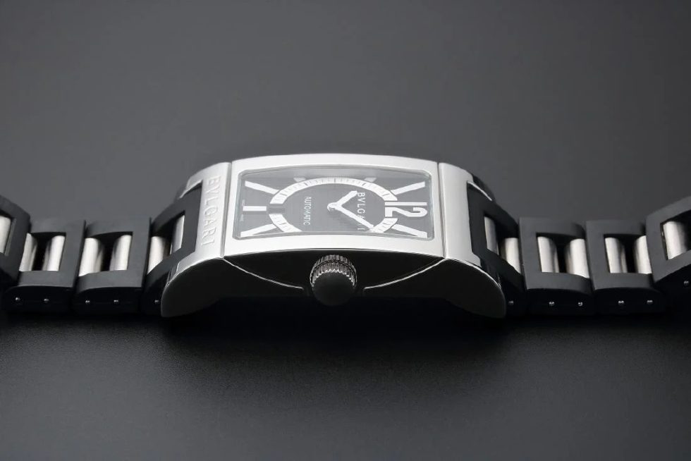 Gents Stainless Steel Bvlgari Rettangolo Watch #RT45S – Baer & Bosch Auctioneers
