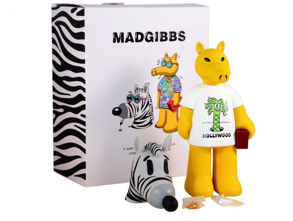 Steven Harrington X Madgibbs Quasimoto Hollywood Sculpture – Baer & Bosch Toy Auctions