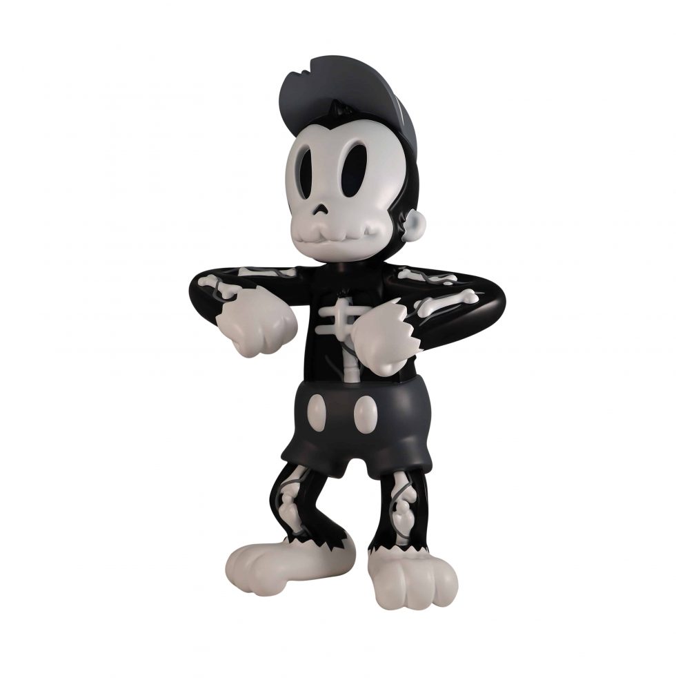HB29-059 – Cote Escriva JUMBO Creepy Monkey Mono 70cm Sculpture Limited Edition – Baer & Bosch Auctions