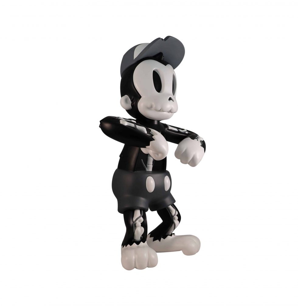HB29-059 – Cote Escriva JUMBO Creepy Monkey Mono 70cm Sculpture Limited Edition – Baer & Bosch Auctions