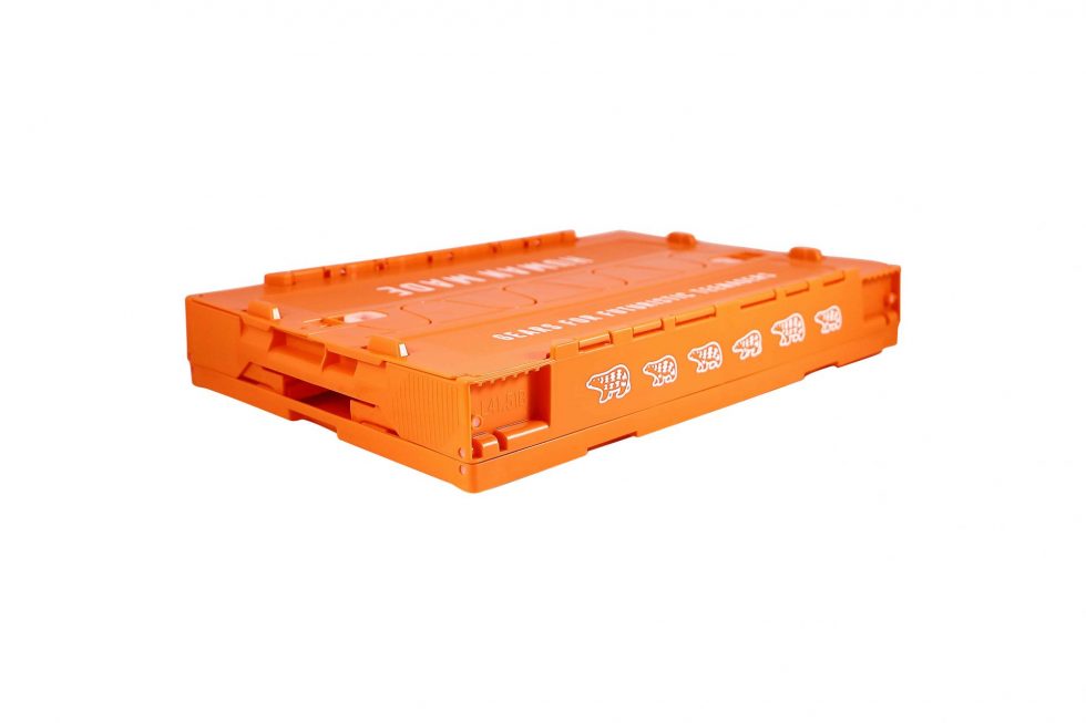 HB29-017 – Human Made Dry Alls 50L Orange Storage Crate Container – Baer & Bosch Auctions