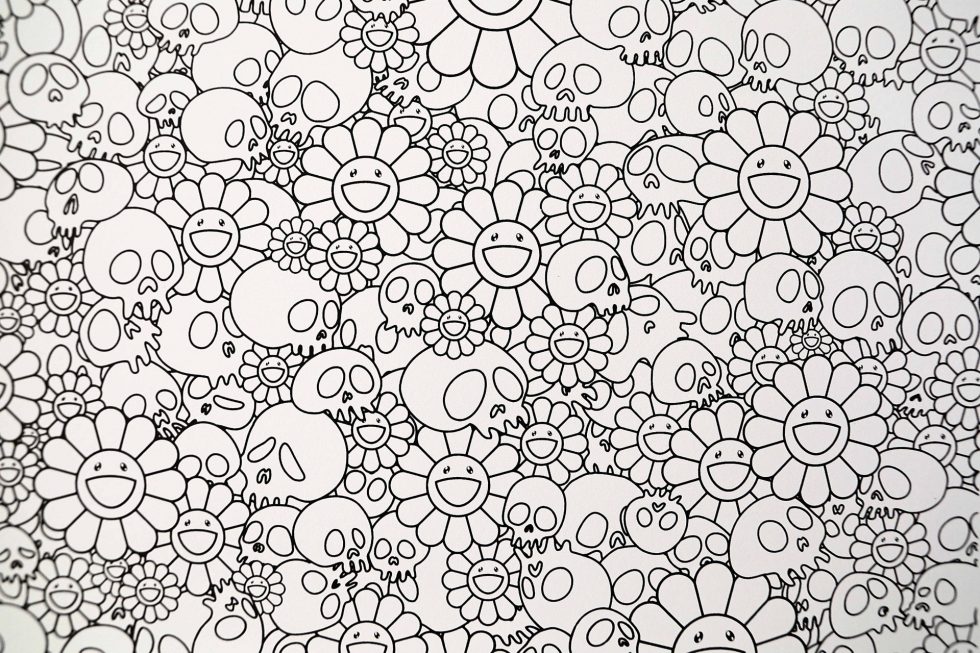 HB29-052 – Takashi Murakami Skulls & Flower x ComplexCon Print – Baer & Bosch Auctions