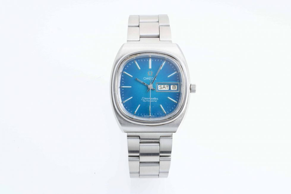 10894 Vintage Omega Day Date Seamaster Blue Dial Watch – Baer & Bosch Watch Auction