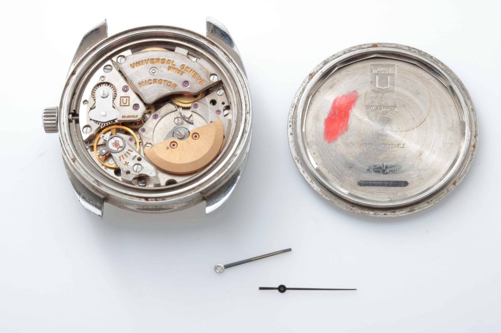 12348A Universal Geneve Polerouter Watch Repair or Parts Vintage – Baer & Bosch Watch Auctions