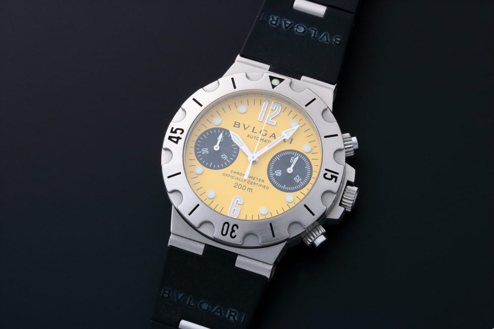 12381 Bvlgari Diagono Scuba Chronograph Watch SCB38S Limited Edition – Baer & Bosch Watch Auctions