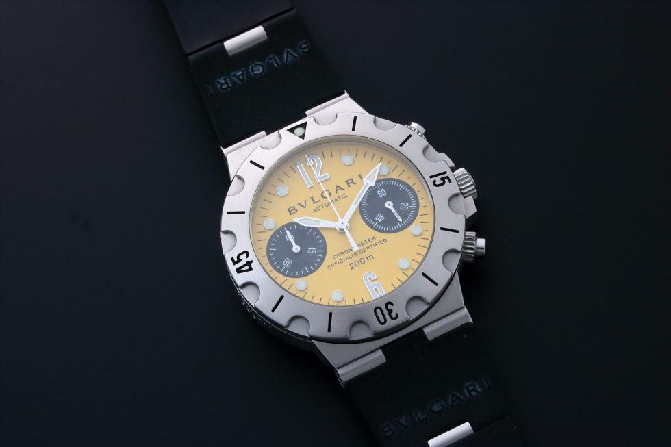 12381 Bvlgari Diagono Scuba Chronograph Watch SCB38S Limited Edition – Baer & Bosch Watch Auctions